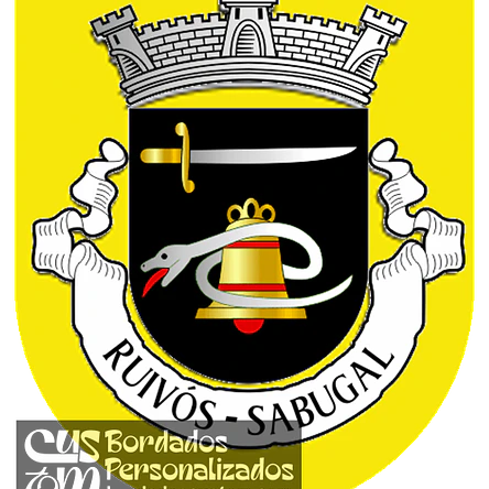 Emblema Bordado Antiga Freguesia de Ruivós (Sabugal, Guarda) 1