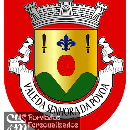 Emblema Bordado Freguesia de Vale da Senhora da Póvoa (Penamacor, Castelo Branco) 1
