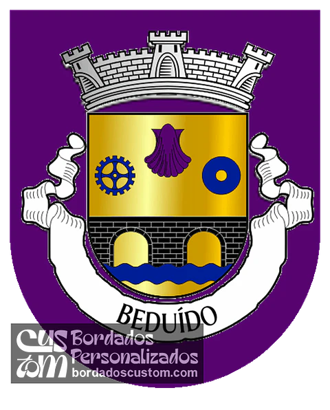 Emblema Bordado Antiga Freguesia de Beduído (Estarreja, Aveiro)