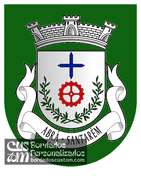 Emblema Bordado Freguesia de Abrã (Santarém, Santarém)