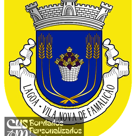 Emblema Bordado Antiga Freguesia de Lagoa (Vila Nova de Famalicão, Braga) 1