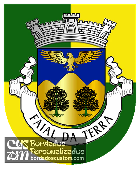 Emblema Bordado Freguesia de Faial da Terra (Povoação, Açores)