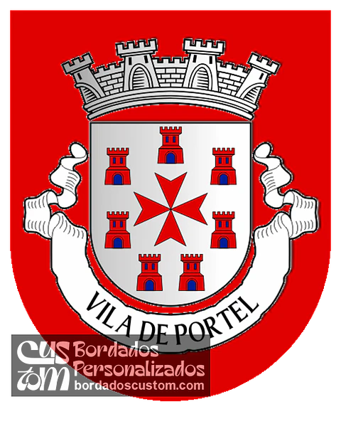 Emblema Bordado Município de Portel (Évora)