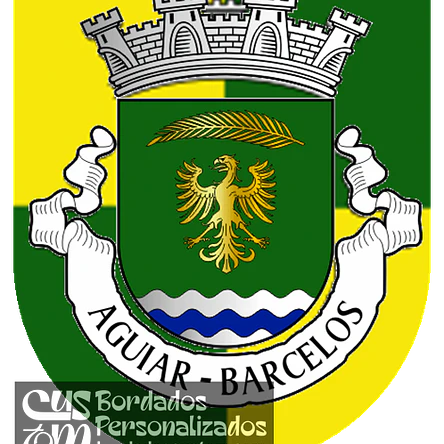 Emblema Bordado Antiga Freguesia de Aguiar (Barcelos, Braga) 1