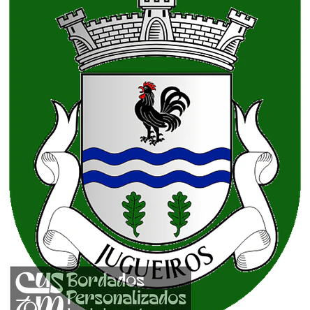 Emblema Bordado Freguesia de Jugueiros (Felgueiras, Porto) 1