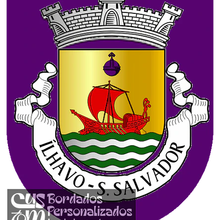 Emblema Bordado Freguesia de Ílhavo (São Salvador) (Ílhavo, Aveiro) 1