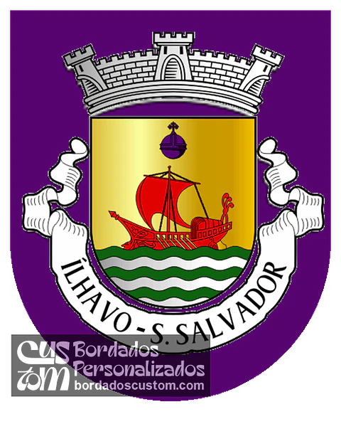 Emblema Bordado Freguesia de Ílhavo (São Salvador) (Ílhavo, Aveiro)