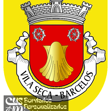 Emblema Bordado Freguesia de Vila Seca (Barcelos, Braga) 1