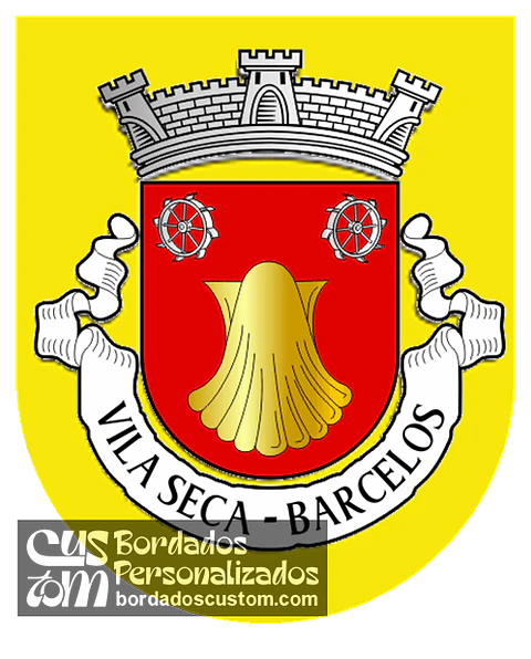 Emblema Bordado Freguesia de Vila Seca (Barcelos, Braga)