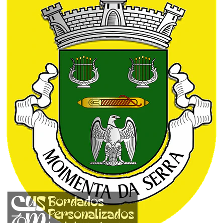 Emblema Bordado Antiga Freguesia de Moimenta da Serra (Gouveia, Guarda) 1
