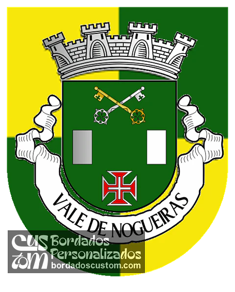 Emblema Bordado Antiga Freguesia de Vale de Nogueiras (Vila Real, Vila Real)