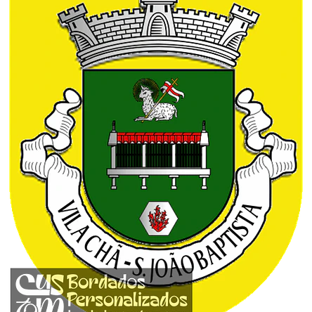 Emblema Bordado Antiga Freguesia de Vila Chã (São João Baptista) (Ponte da Barca, Viana do Castelo) 1