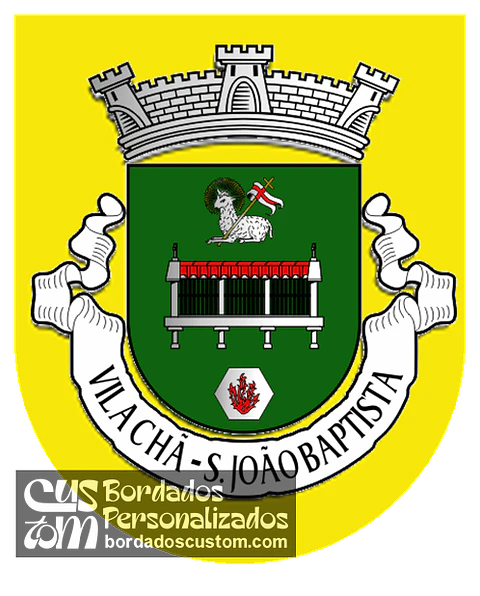 Emblema Bordado Antiga Freguesia de Vila Chã (São João Baptista) (Ponte da Barca, Viana do Castelo)