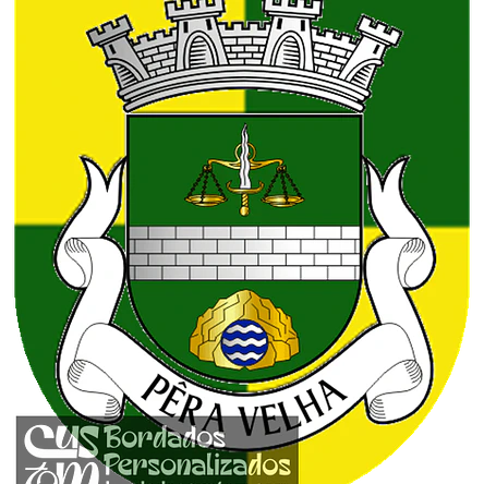Emblema Bordado Antiga Freguesia de Pêra Velha (Moimenta da Beira, Viseu) 1