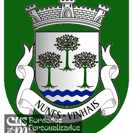 Emblema Bordado Antiga Freguesia de Nunes (Vinhais, Bragança) 1