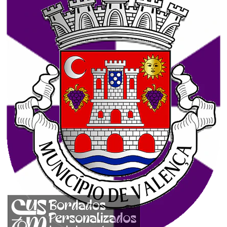 Emblema Bordado Município de Valença (Viana do Castelo) 1