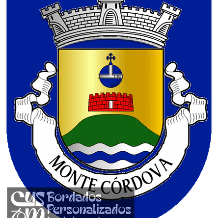 Emblema Bordado Freguesia de Monte Córdova (Santo Tirso, Porto) 1