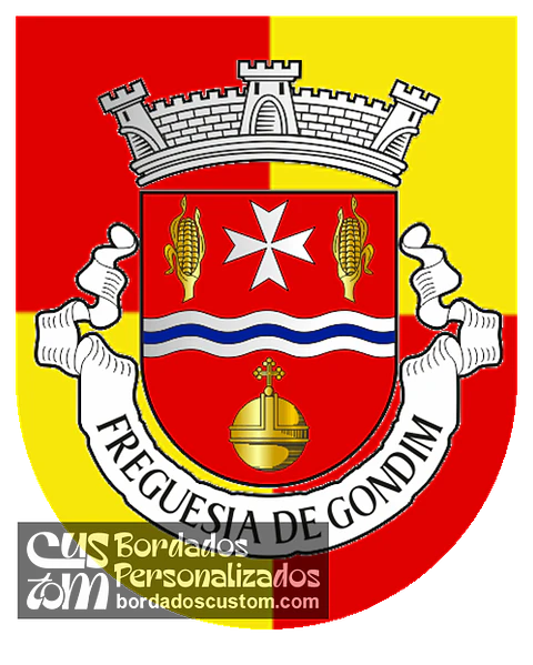 Emblema Bordado Antiga Freguesia de Gondim (Maia, Porto)