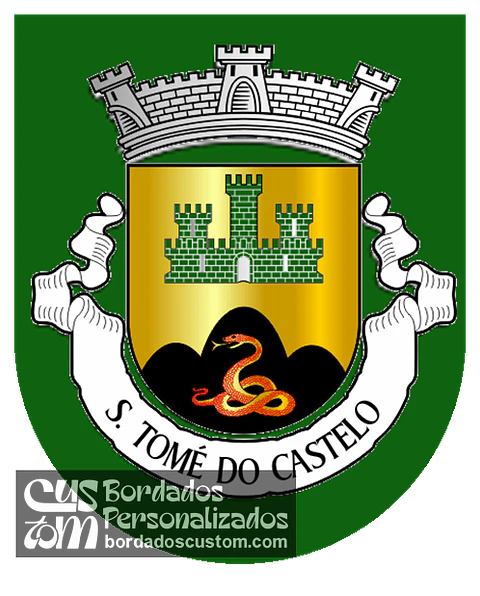Emblema Bordado Antiga Freguesia de São Tomé do Castelo (Vila Real, Vila Real)