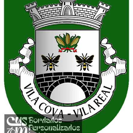 Emblema Bordado Antiga Freguesia de Vila Cova (Vila Real, Vila Real) 1