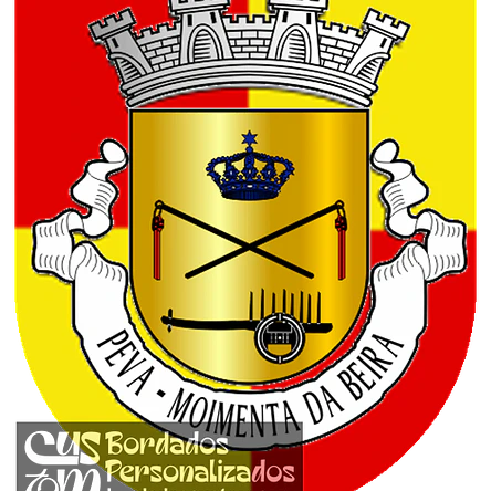 Emblema Bordado Antiga Freguesia de Peva (Moimenta da Beira, Viseu) 1