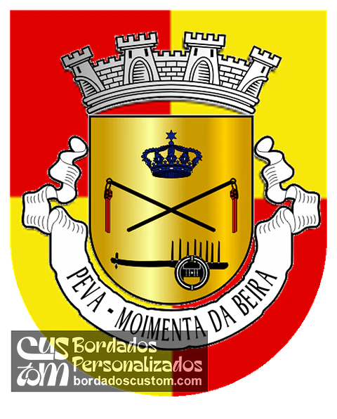 Emblema Bordado Antiga Freguesia de Peva (Moimenta da Beira, Viseu)
