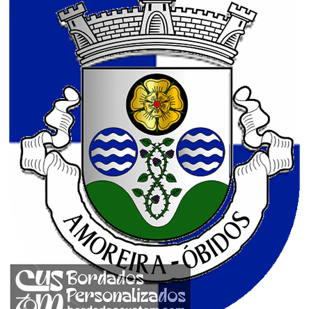 Emblema Bordado Freguesia de Amoreira (Óbidos, Leiria) 1