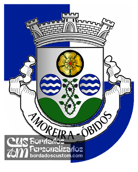 Emblema Bordado Freguesia de Amoreira (Óbidos, Leiria)