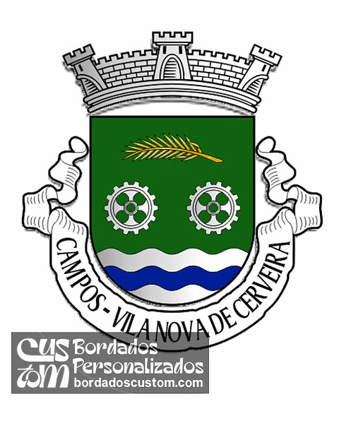 Emblema Bordado Antiga Freguesia de Campos (Vila Nova de Cerveira, Viana do Castelo)