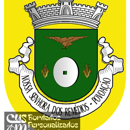 Emblema Bordado Freguesia de Nossa Senhora dos Remédios (Povoação, Açores) 1