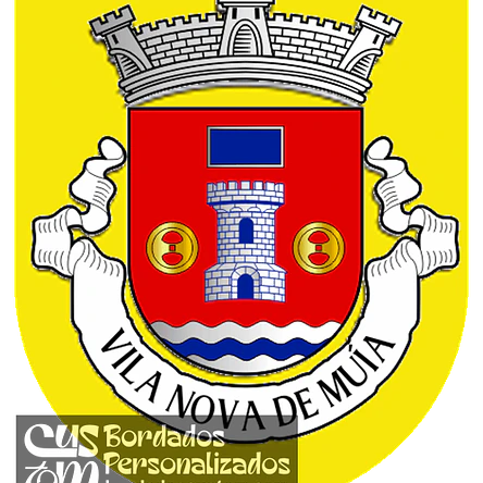 Emblema Bordado Antiga Freguesia de Vila Nova de Muía (Ponte da Barca, Viana do Castelo) 1