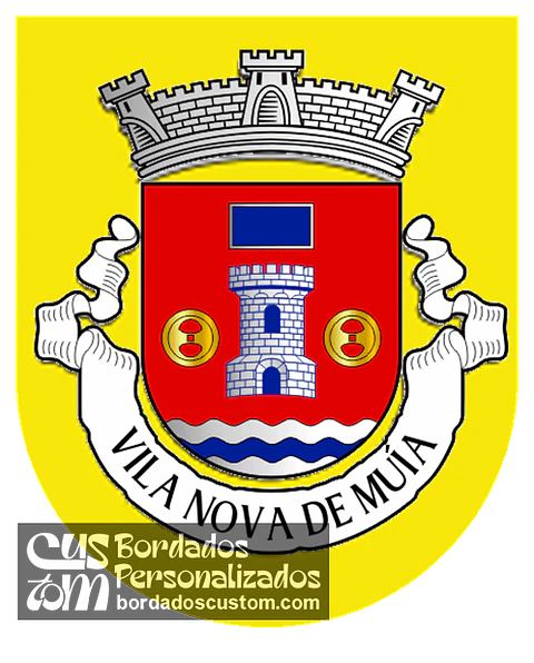 Emblema Bordado Antiga Freguesia de Vila Nova de Muía (Ponte da Barca, Viana do Castelo)