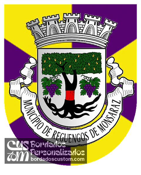 Emblema Bordado Município de Reguengos de Monsaraz (Évora)