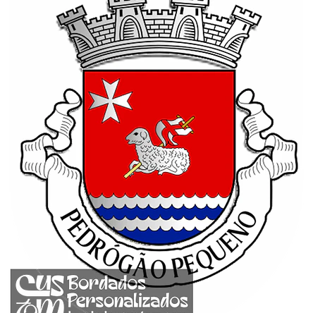 Emblema Bordado Freguesia de Pedrógão Pequeno (Sertã, Castelo Branco) 1