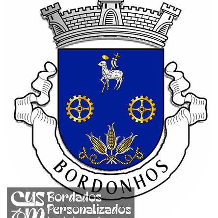 Emblema Bordado Freguesia de Bordonhos (São Pedro do Sul, Viseu) 1