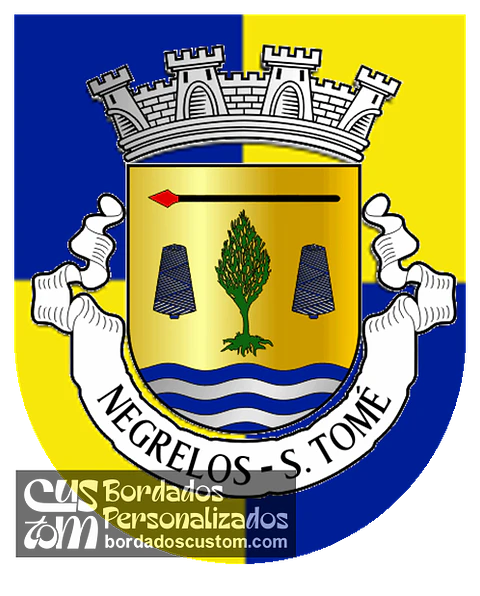 Emblema Bordado Freguesia de Negrelos (São Tomé) (Santo Tirso, Porto)