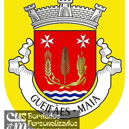 Emblema Bordado Antiga Freguesia de Gueifães (Maia, Porto) 1