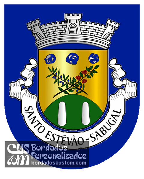 Emblema Bordado Antiga Freguesia de Santo Estêvão (Sabugal, Guarda)