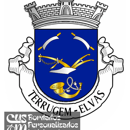 Emblema Bordado Antiga Freguesia de Terrugem (Elvas, Portalegre) 1
