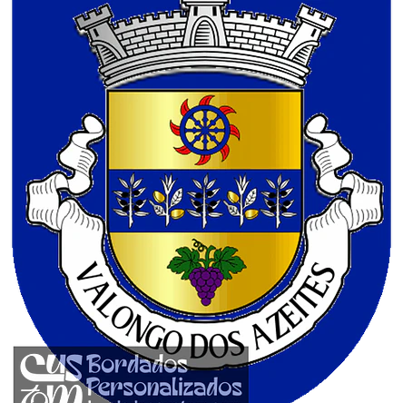 Emblema Bordado Freguesia de Valongo dos Azeites (São João da Pesqueira, Viseu) 1