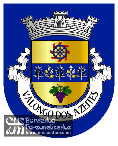 Emblema Bordado Freguesia de Valongo dos Azeites (São João da Pesqueira, Viseu)
