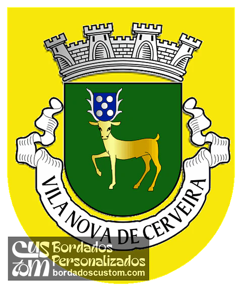 Emblema Bordado Município de Vila Nova de Cerveira (Viana do Castelo)