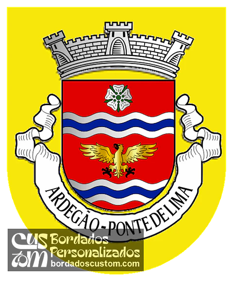 Emblema Bordado Antiga Freguesia de Ardegão (Ponte de Lima, Viana do Castelo)