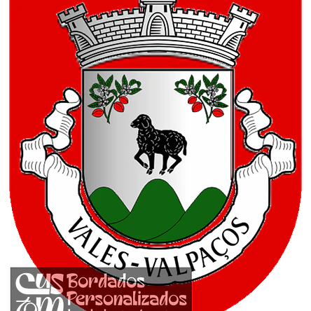 Emblema Bordado Freguesia de Vales (Valpaços, Vila Real) 1