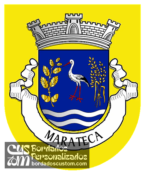 Emblema Bordado Antiga Freguesia de Marateca (Palmela, Setúbal)