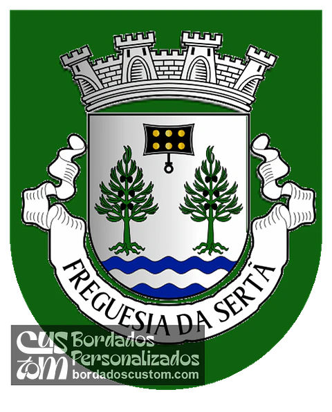 Emblema Bordado Freguesia de Sertã (Sertã, Castelo Branco)
