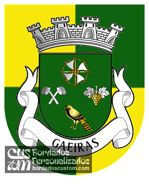 Emblema Bordado Freguesia de Gaeiras (Óbidos, Leiria)