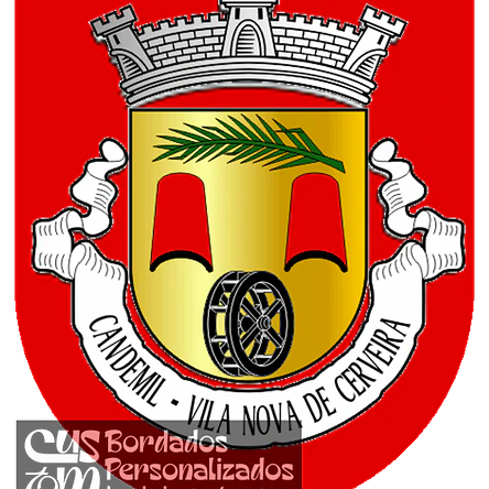 Emblema Bordado Antiga Freguesia de Candemil (Vila Nova de Cerveira, Viana do Castelo) 1