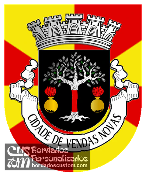 Emblema Bordado Município de Vendas Novas (Évora)