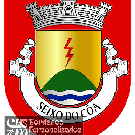 Emblema Bordado Antiga Freguesia de Seixo do Côa (Sabugal, Guarda) 1